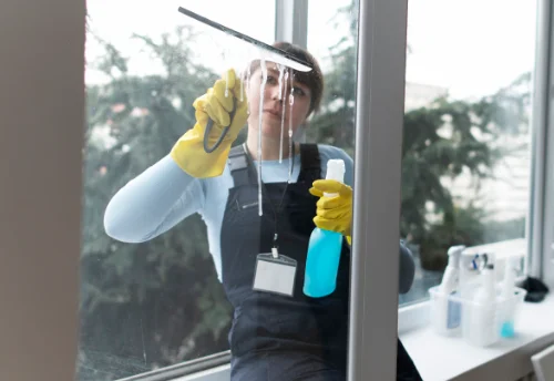 Nettoyage de vitres intérieures et extérieures à Neuvic-Entier